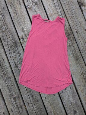 Maurices Lace Back Soft Red Women's Tank Top XS